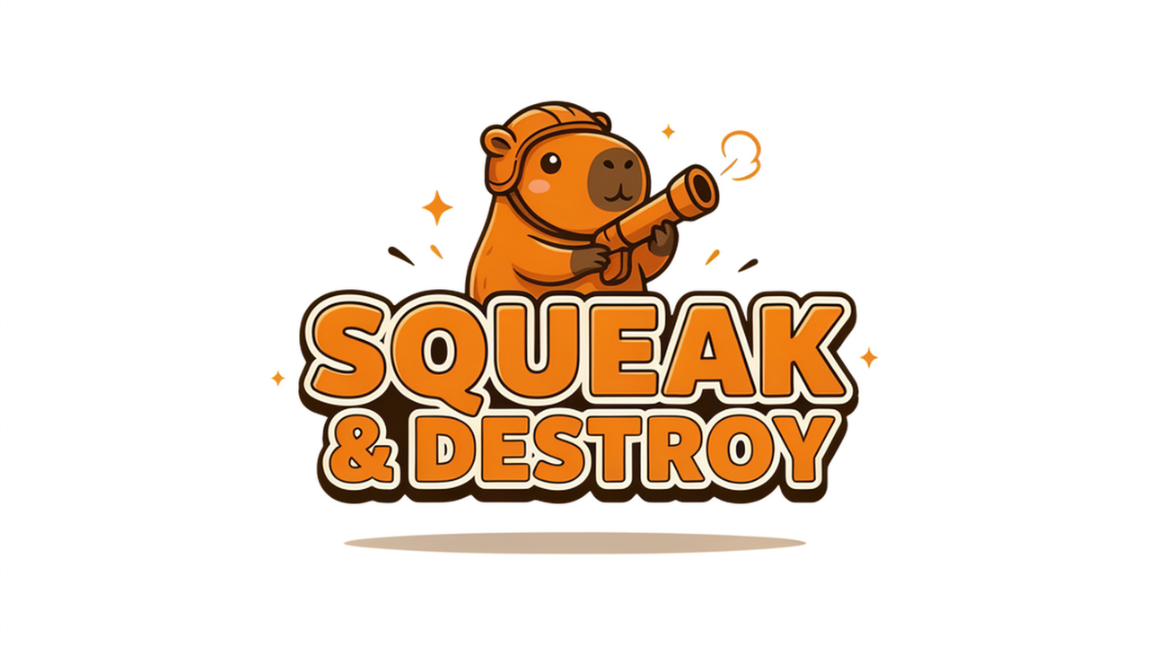 Squeak & Destroy logo